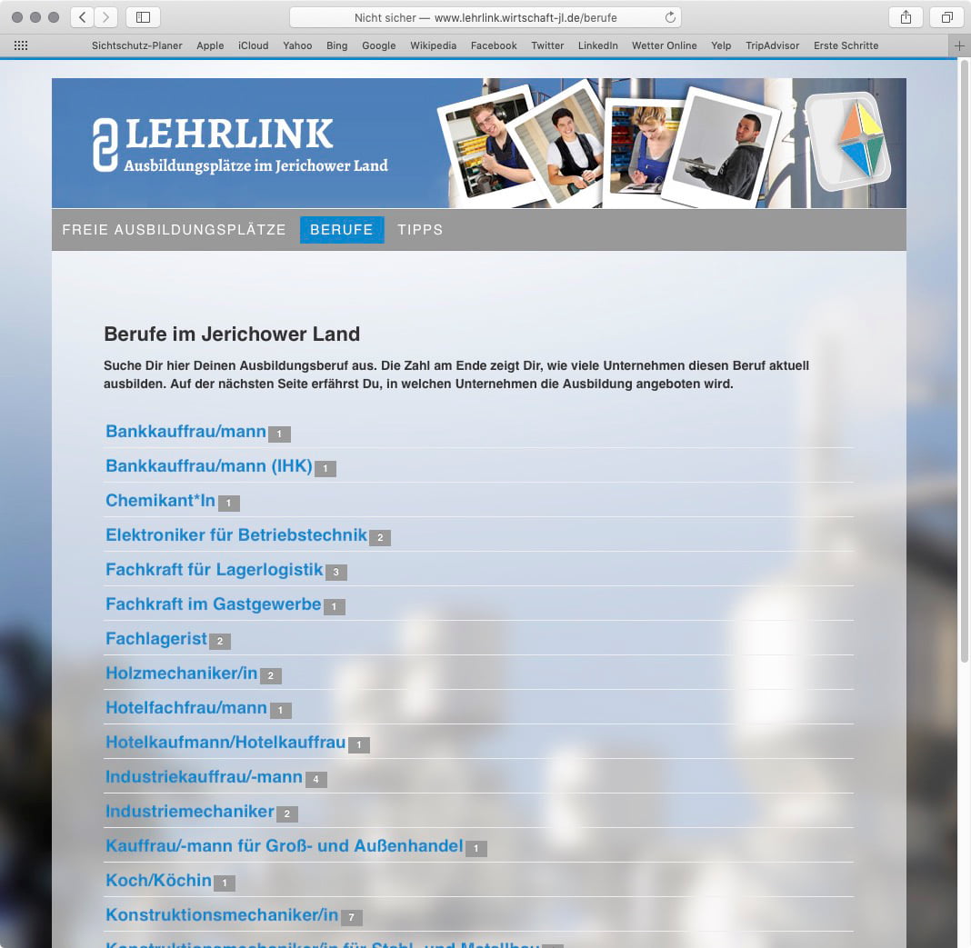 www.lehrlink.wirtschaft-jl.de