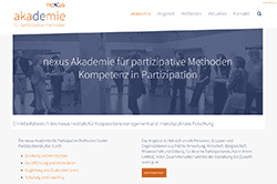 Screenshot der Webseite Screenshot der Webseite